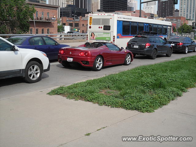 Ferrari 360 Modena spotted in Denver, Colorado