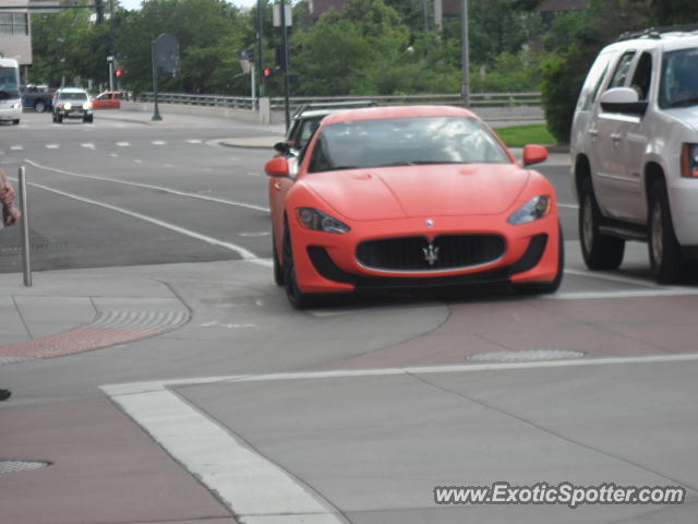 Maserati GranTurismo spotted in Denver, Colorado