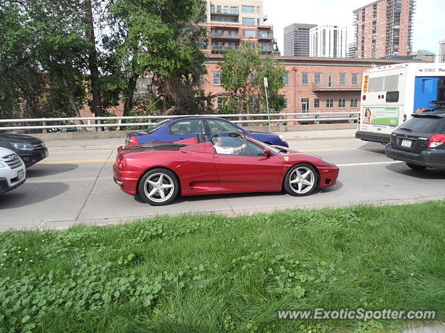 Ferrari 360 Modena spotted in Denver, Colorado