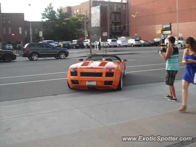 Lamborghini Gallardo spotted in Denver, Colorado