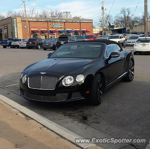 Bentley Continental spotted in Kansas City, Missouri