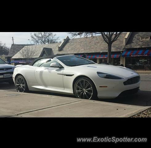 Aston Martin DB9 spotted in Kansas City, Missouri