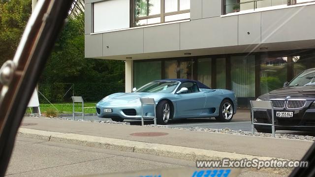 Ferrari 360 Modena spotted in Lausanne, Switzerland