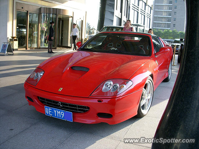 Ferrari 575M spotted in Zhengzhou, China