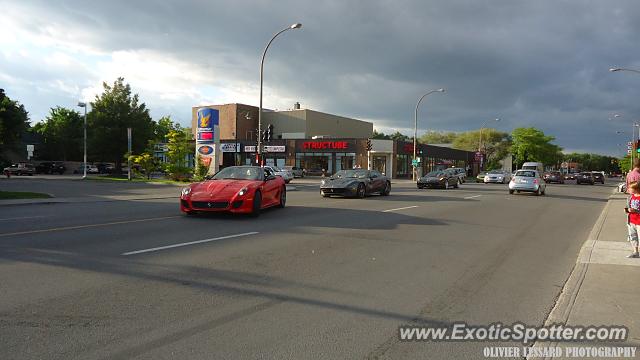Ferrari 599GTO spotted in Montreal, Canada