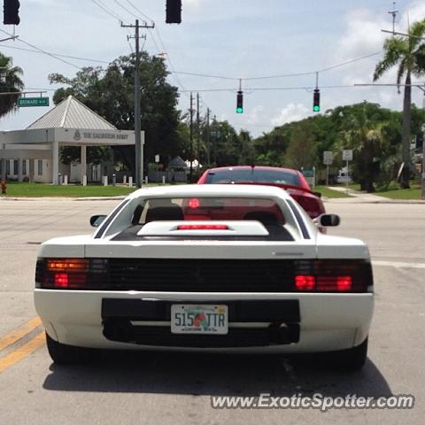 Ferrari Testarossa spotted in Fort Lauderdale, Florida