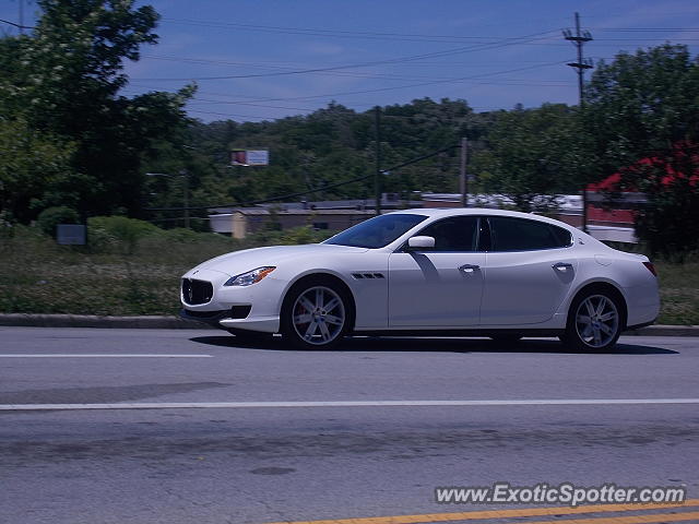 Maserati Quattroporte spotted in Cincinnati, Ohio