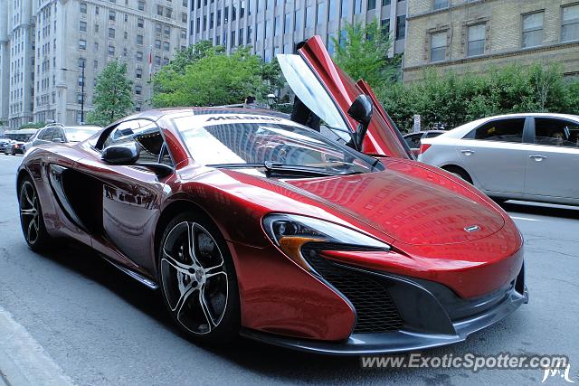 Mclaren 650S spotted in Montréal, Canada