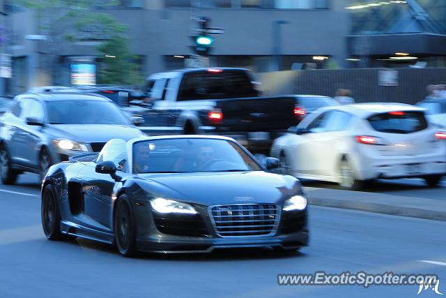 Audi R8 spotted in Montréal, Canada