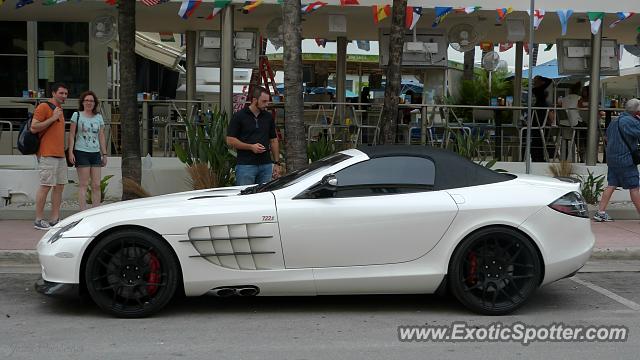 Mercedes SLR spotted in Miami, Florida