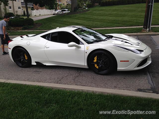 Ferrari 458 Italia spotted in Cincinnati, Ohio