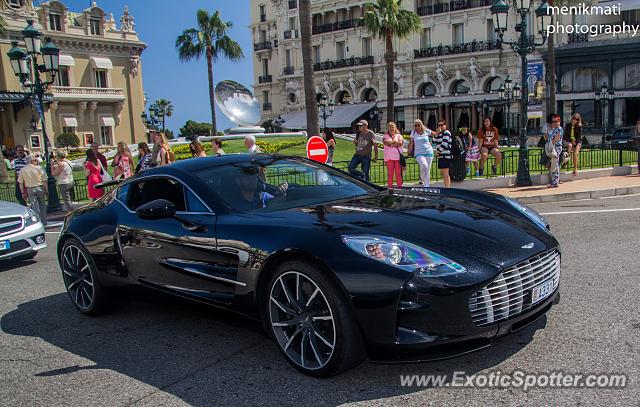 Aston Martin One-77 spotted in Monte-Carlo, Monaco
