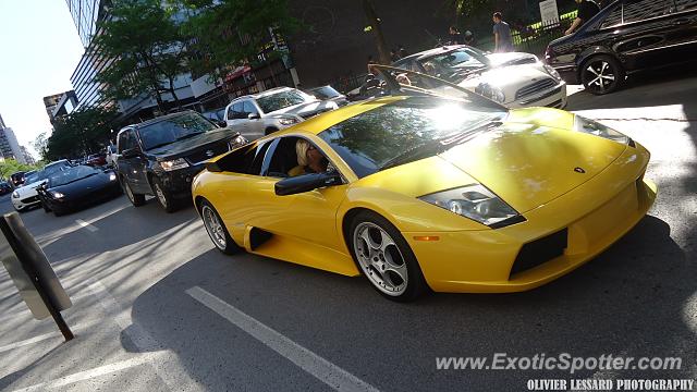 Lamborghini Murcielago spotted in Montreal, Canada