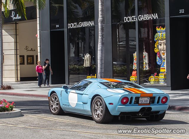 Ford GT spotted in Beverly Hills, California