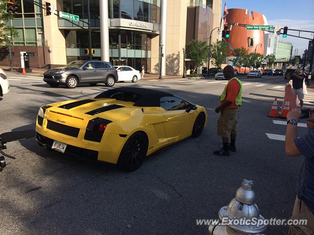 Lamborghini Gallardo spotted in Atlanta, Georgia