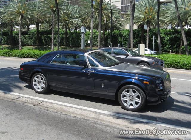 Rolls Royce Phantom spotted in Bal Harbour, Florida