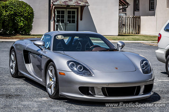 Porsche Carrera GT spotted in Pinehurst, North Carolina