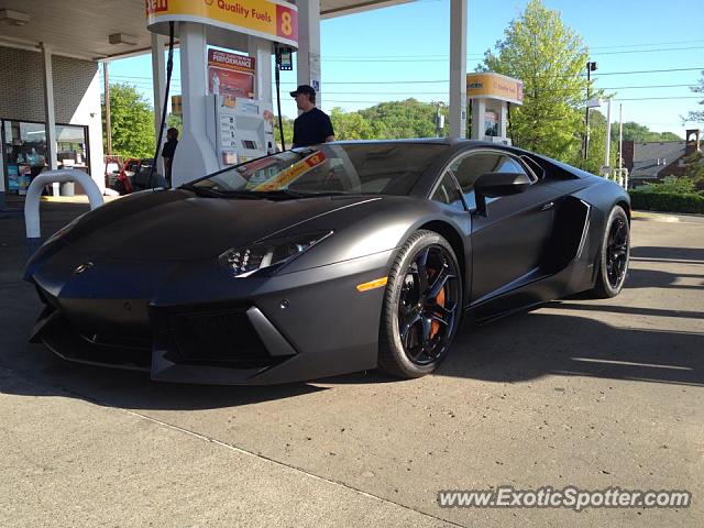Lamborghini Aventador spotted in Nashville, Tennessee