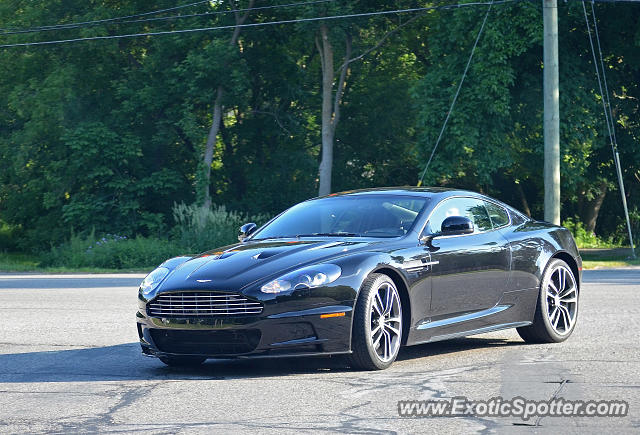 Aston Martin DBS spotted in Cascade, Michigan