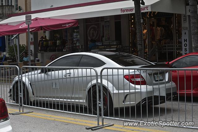 Mercedes C63 AMG Black Series spotted in Miami, Florida