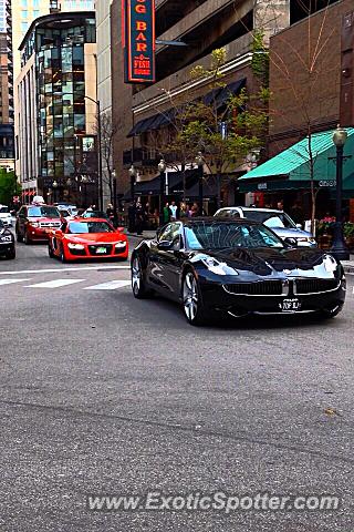 Fisker Karma spotted in Chicago, Illinois