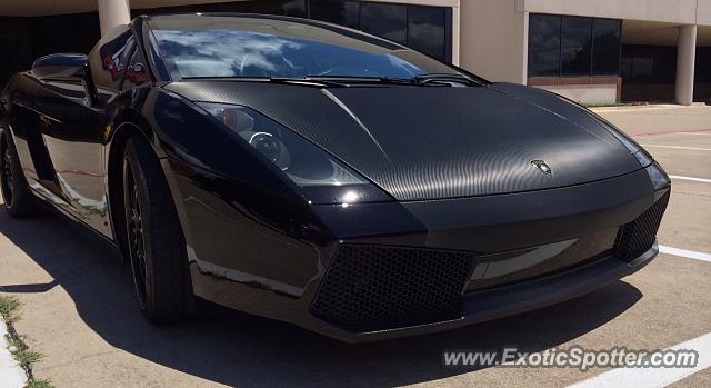 Lamborghini Gallardo spotted in Dallas, Texas
