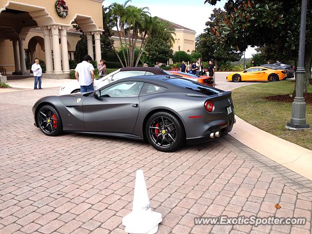 Ferrari F12 spotted in Orlando, Florida