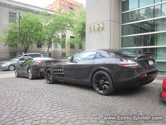 Mercedes SLR spotted in Montreal, Canada