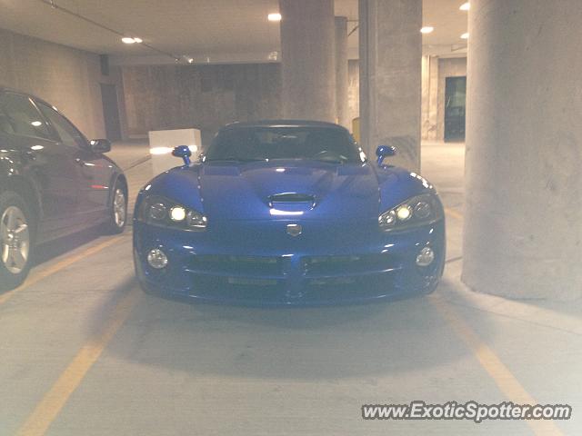 Dodge Viper spotted in Detroit, Michigan
