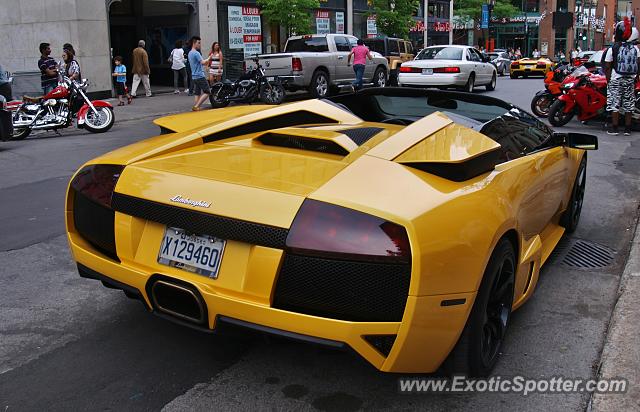 Lamborghini Murcielago spotted in Montreal, Canada