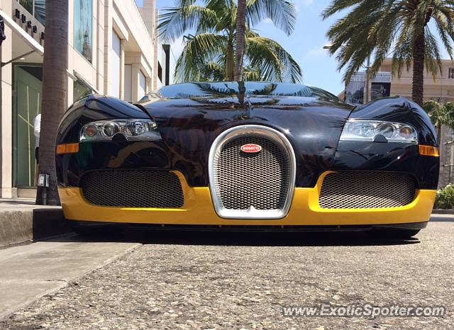 Bugatti Veyron spotted in Beverly hills, California