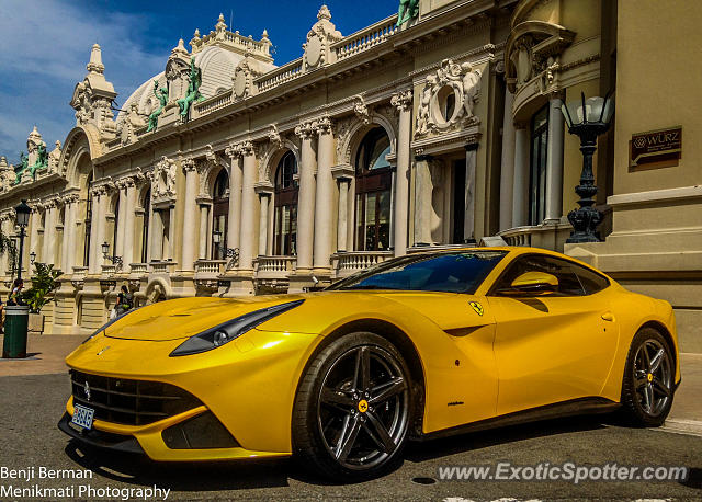 Ferrari F12 spotted in Monte-Carlo, Monaco