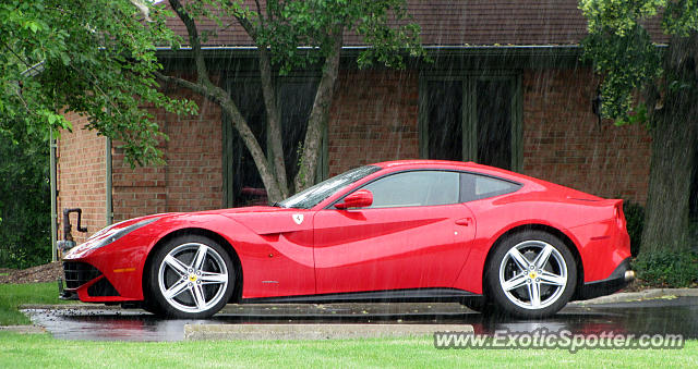 Ferrari F12 spotted in Columbus, Ohio