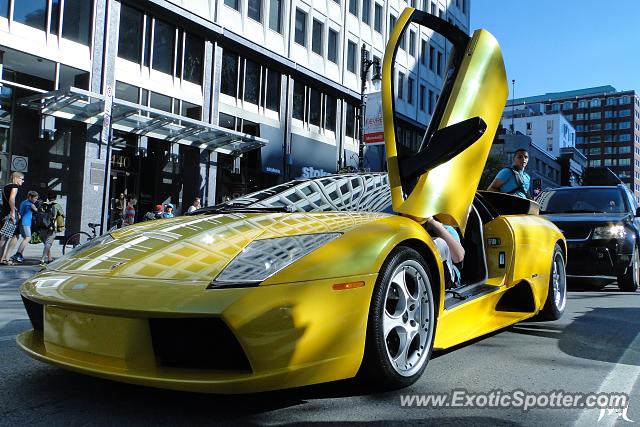 Lamborghini Murcielago spotted in Montréal, Canada