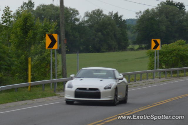 Nissan GT-R spotted in Victor, New York