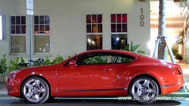 Bentley Continental spotted in Miami, Florida