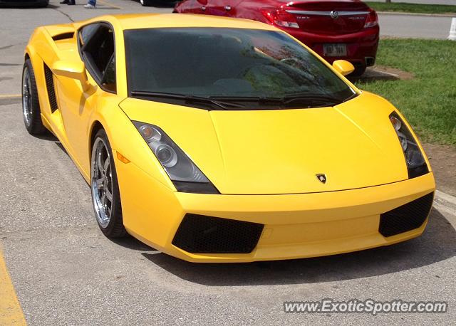 Lamborghini Gallardo spotted in West Des Moines, Iowa