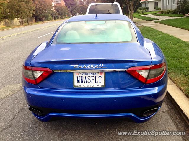 Maserati GranTurismo spotted in Richmond, Virginia