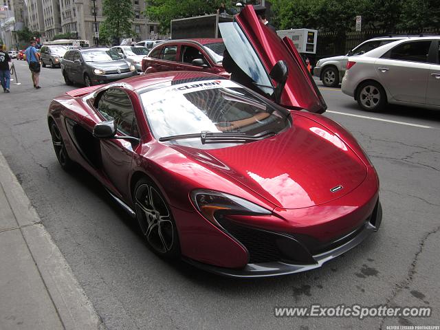 Mclaren 650S spotted in Montreal, Canada