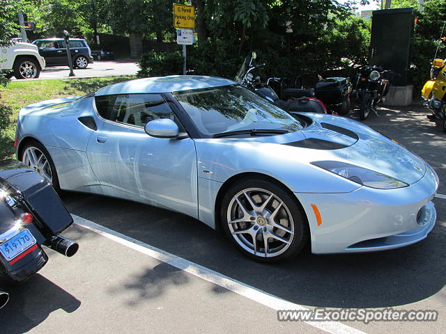 Lotus Evora spotted in Greenwich, Connecticut
