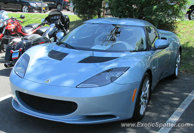 Lotus Evora spotted in Greenwich, Connecticut