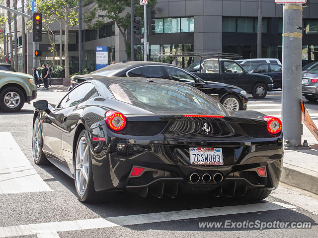 Ferrari 458 Italia spotted in Sherman Oaks, California