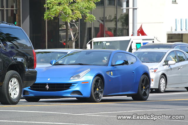 Ferrari FF spotted in Beverly Hills, California