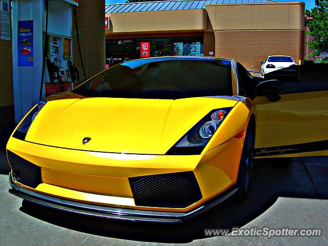 Lamborghini Gallardo spotted in Greenwood, Colorado
