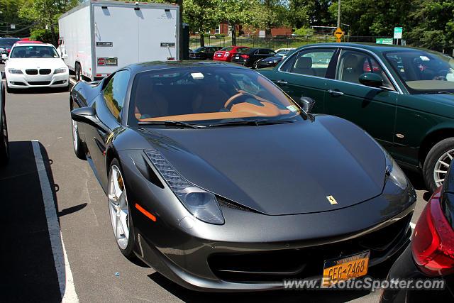 Ferrari 458 Italia spotted in Greenwich, Connecticut