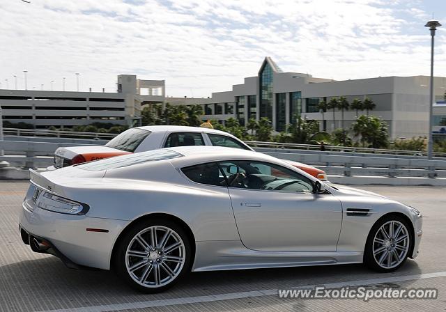 Aston Martin DBS spotted in Fort Lauderdale, Florida