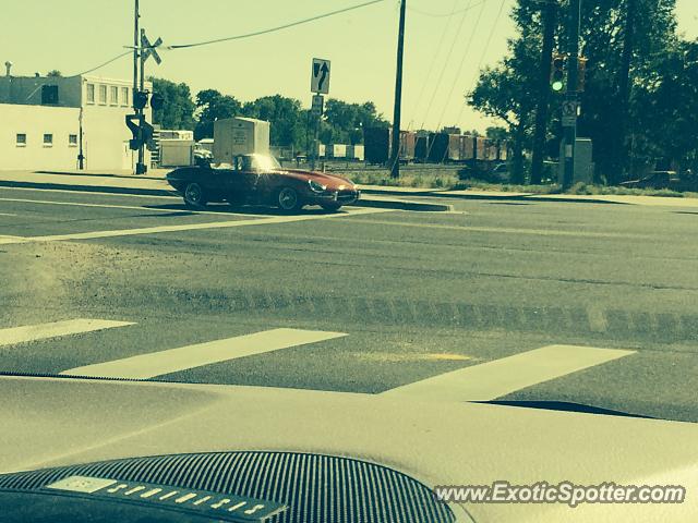 Jaguar E-Type spotted in Golden, Colorado