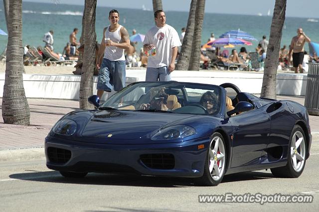 Ferrari 360 Modena spotted in Fort Lauderdale, Florida