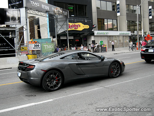 Mclaren MP4-12C spotted in Toronto, Canada