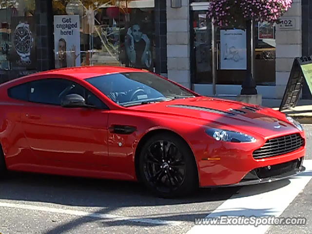 Aston Martin Vantage spotted in Brighton, Michigan